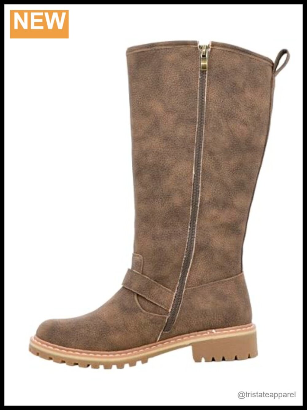 Corkys Women's Ankle Boot with Adjustable Buckles Cushioned EVA Insoles Lug Sole